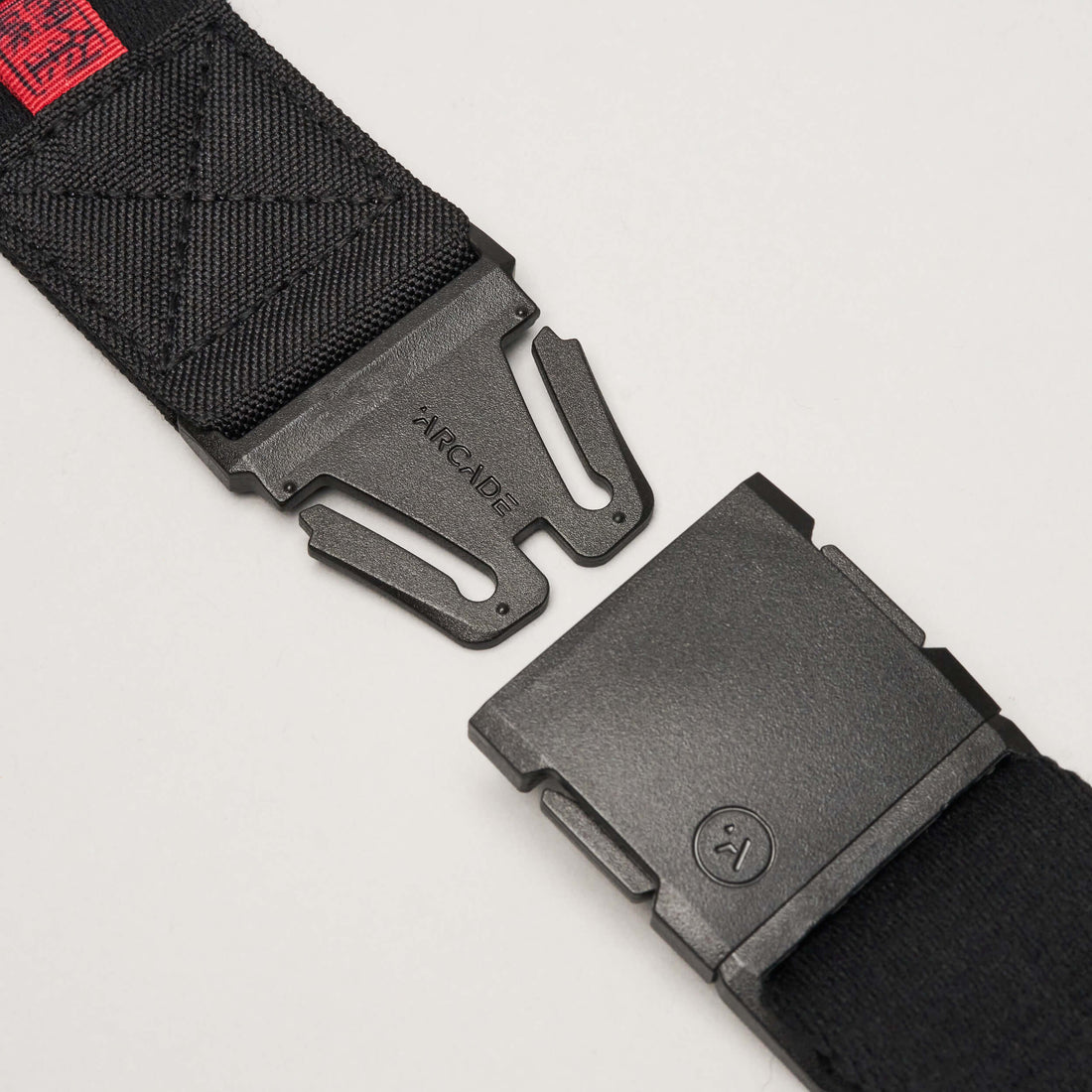 Arcade Ridge Jimmy Chin Belt - One Size - Black/Red