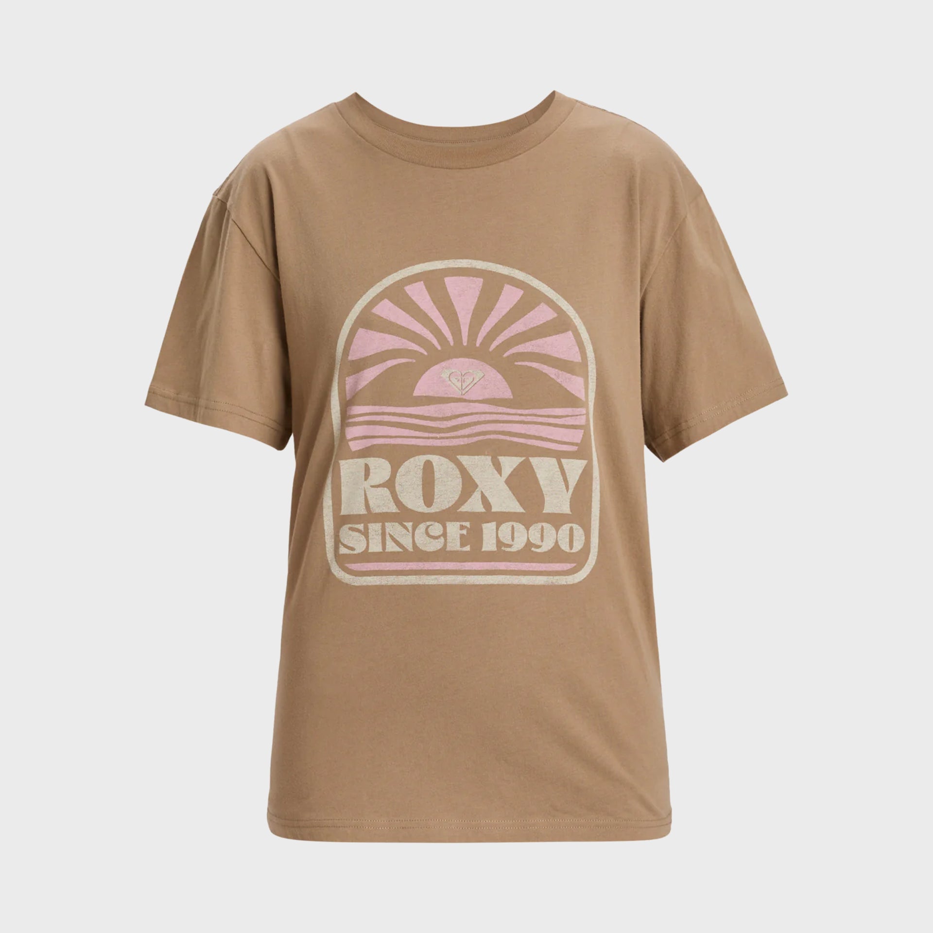 Roxy Womens Hangloose Poster T-Shirt - Portabella