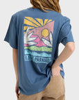 Roxy Womens Hangloose Poster T-Shirt - Vintage Indigo - ManGo Surfing