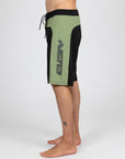 Rusty Mens Pied Piper Fixed Boardshorts - Black Fatigue