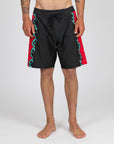 Rusty Mens Cascade Fixed Boardshorts - Black