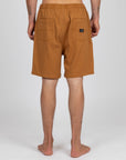 Rusty Mens Manilla Elastic Shorts - Camel