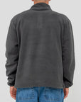 Rusty Core Division Polar Fleece Quarter Zip - Coal