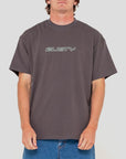 Rusty Flip Daddy Short Sleeve T-Shirt - Coal