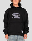 Rusty Internazionale Hooded Fleece - Black
