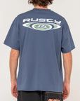 Rusty Irie Eye T-Shirt - China Blue