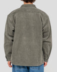 Rusty Mens Cobra Overshirt - Army Green