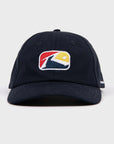 Rusty Mens Pipeline Six Panel Snapback Cap - One Size - Navy Blue