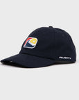 Rusty Mens Pipeline Six Panel Snapback Cap - One Size - Navy Blue