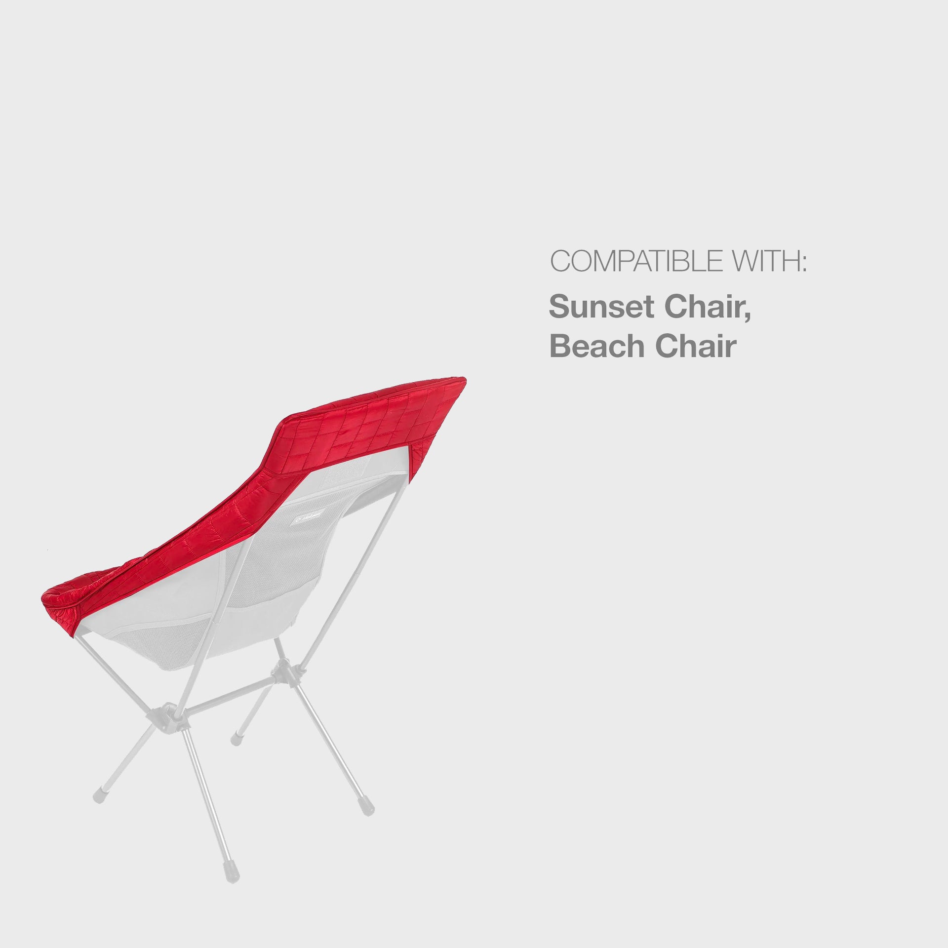Helinox Seat Warmer for Sunset &amp; Beach Chair - Scarlet Iron - ManGo Surfing