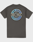 Sex Wax The Fade Mens T-Shirt - Charcoal - ManGo Surfing