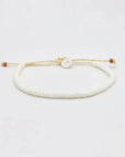 Pineapple Island Padangbai Puka Shell Bracelet - White