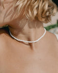 Pineapple Island Padangbai Puka Shell Necklace - White