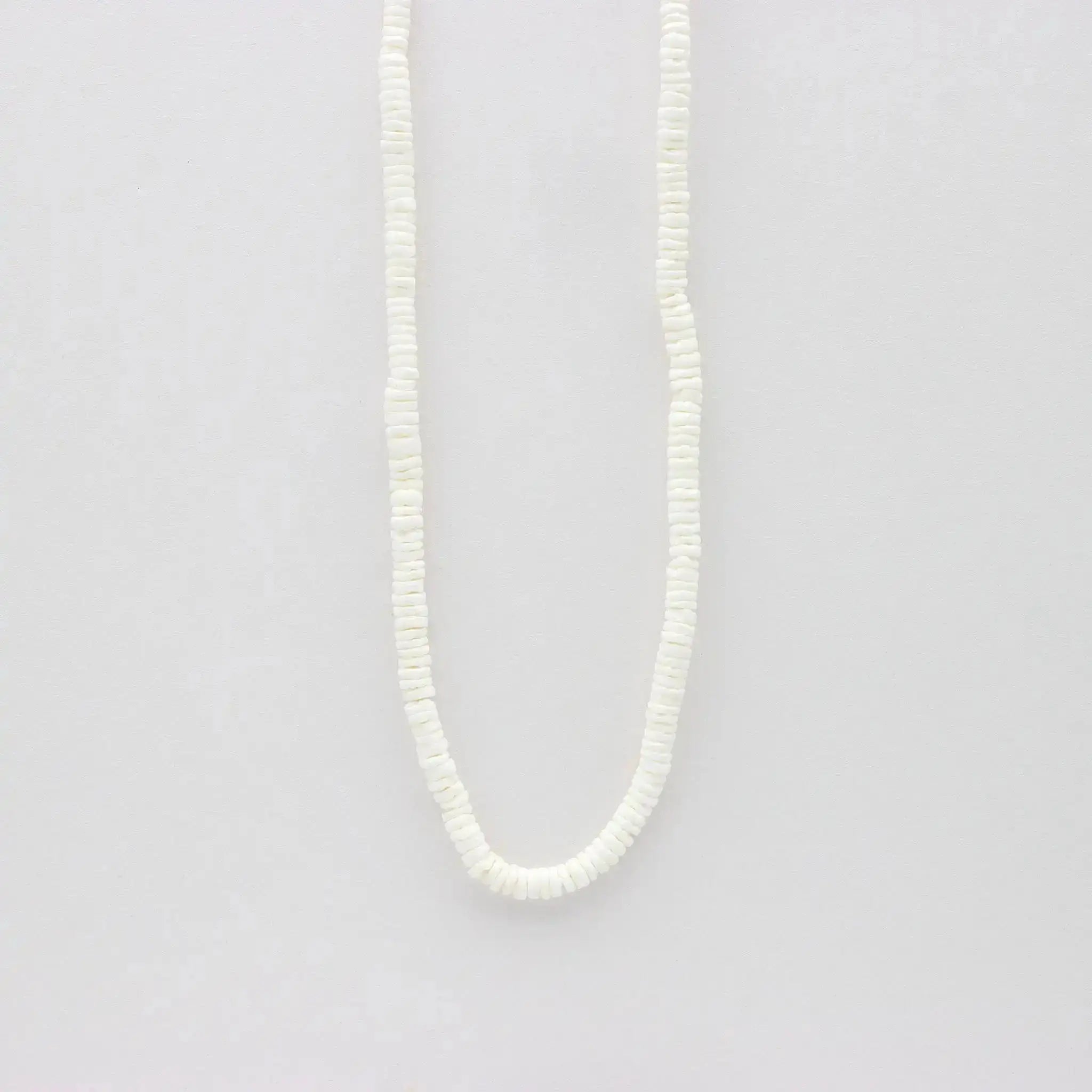 Pineapple Island Padangbai Puka Shell Necklace - White