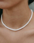 Pineapple Island Padangbai Puka Shell Necklace - White