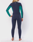 Sisstrevolution Seven Seas 3/2 Womens Wetsuit - Strong Blue - ManGo Surfing