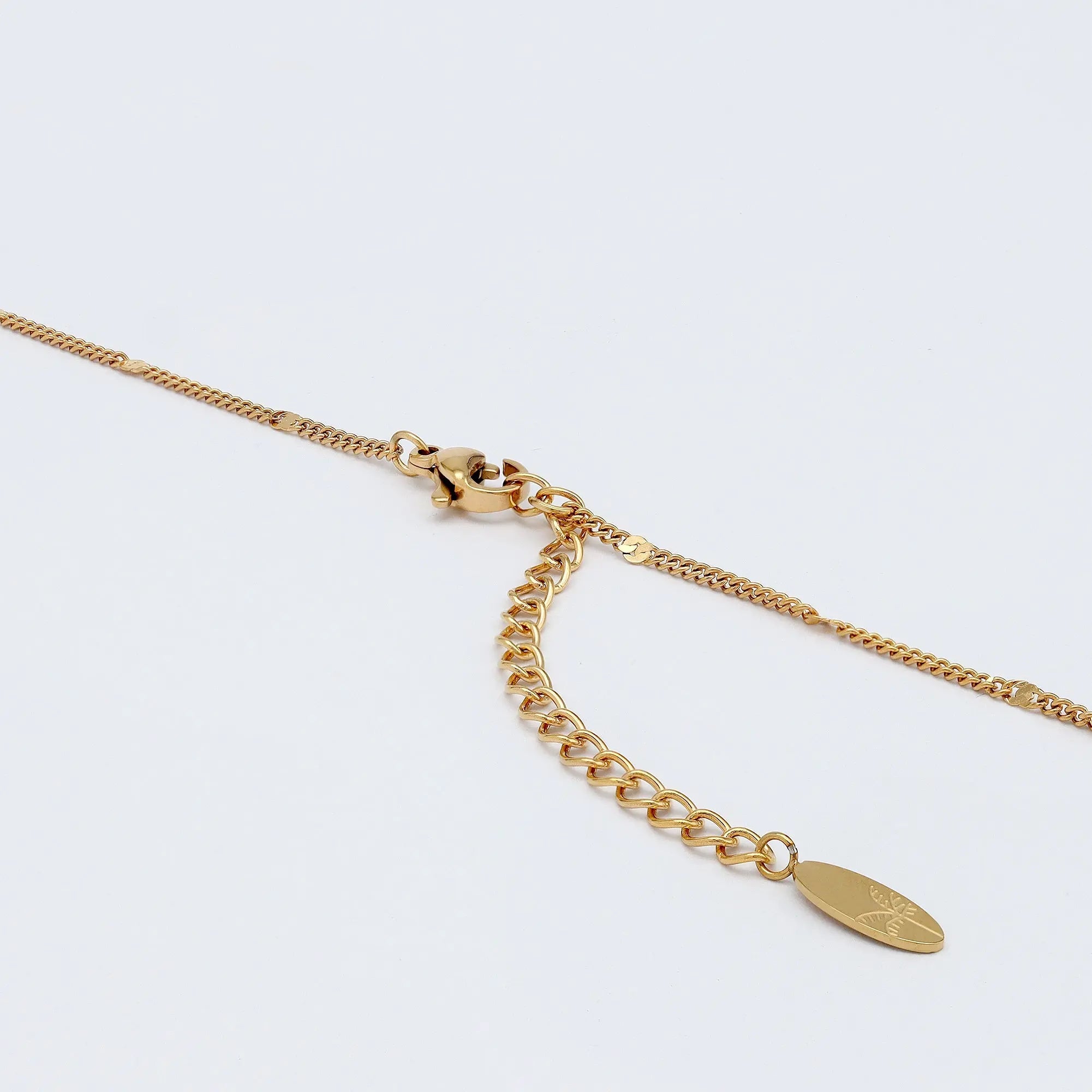 Pineapple Island Pearl Drop Necklace - Gold