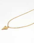 Pineapple Island Shark Tooth Necklace