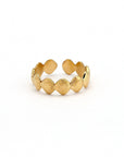 Pineapple Island Seashell Ring - Gold