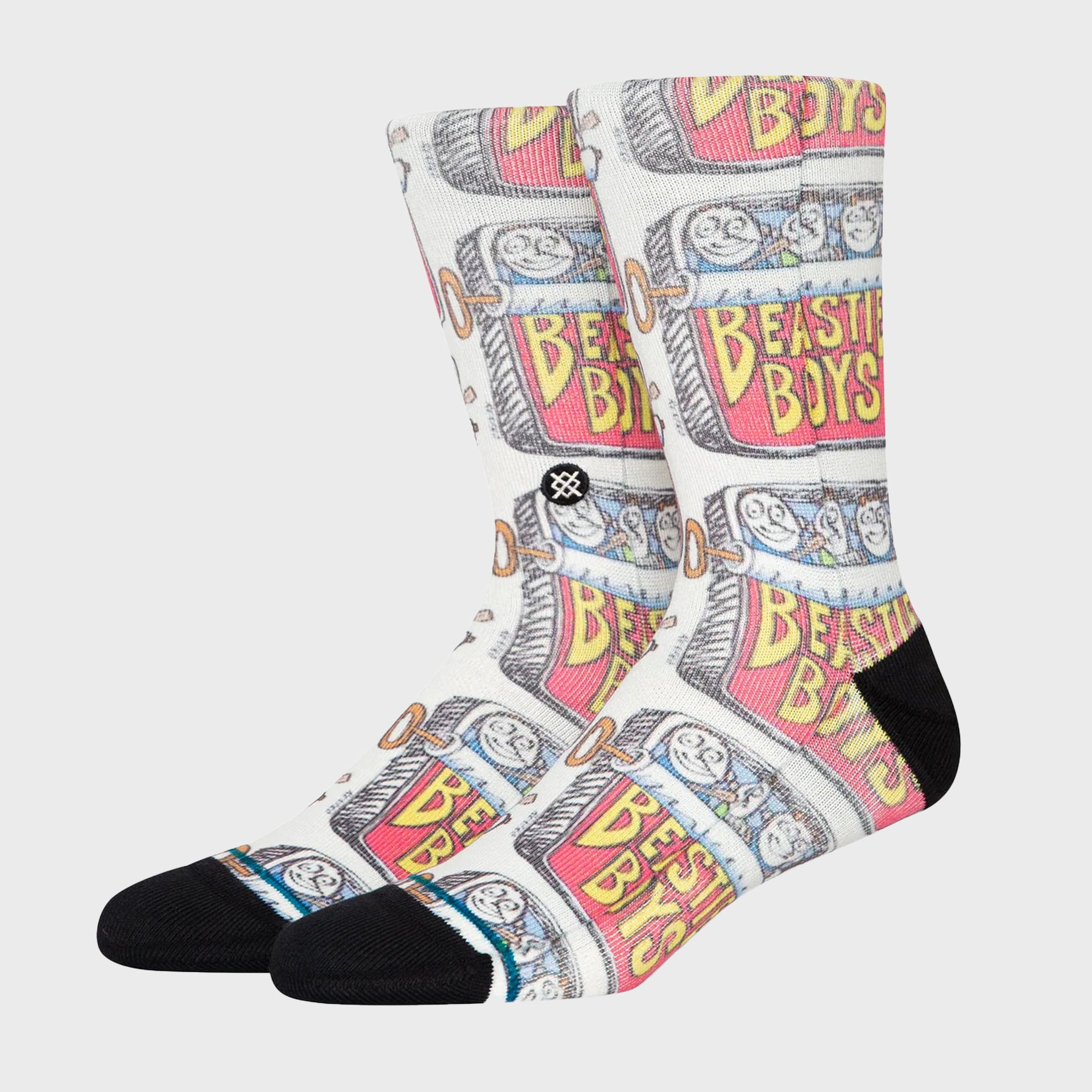 Stance Canned Crew Socks - Off White - ManGo Surfing