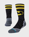 Stance Dark Knight Crew Socks - Black - ManGo Surfing