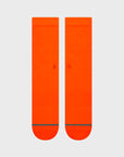 Stance Icon Unisex Crew Sock - Orange - ManGo Surfing