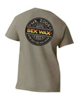 Sex Wax Word Fade Orange T-Shirt - Prairie Dust