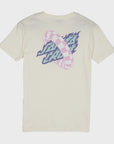 Santa Cruz Womens Goal Flame T-Shirt - Off White