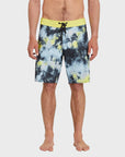 Saturate Stoney 19'' Boardshort | Lime Tie Dye | Men - ManGo Surfing