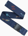 Arcade Ridge Save The Waves Belt - One Size - Navy