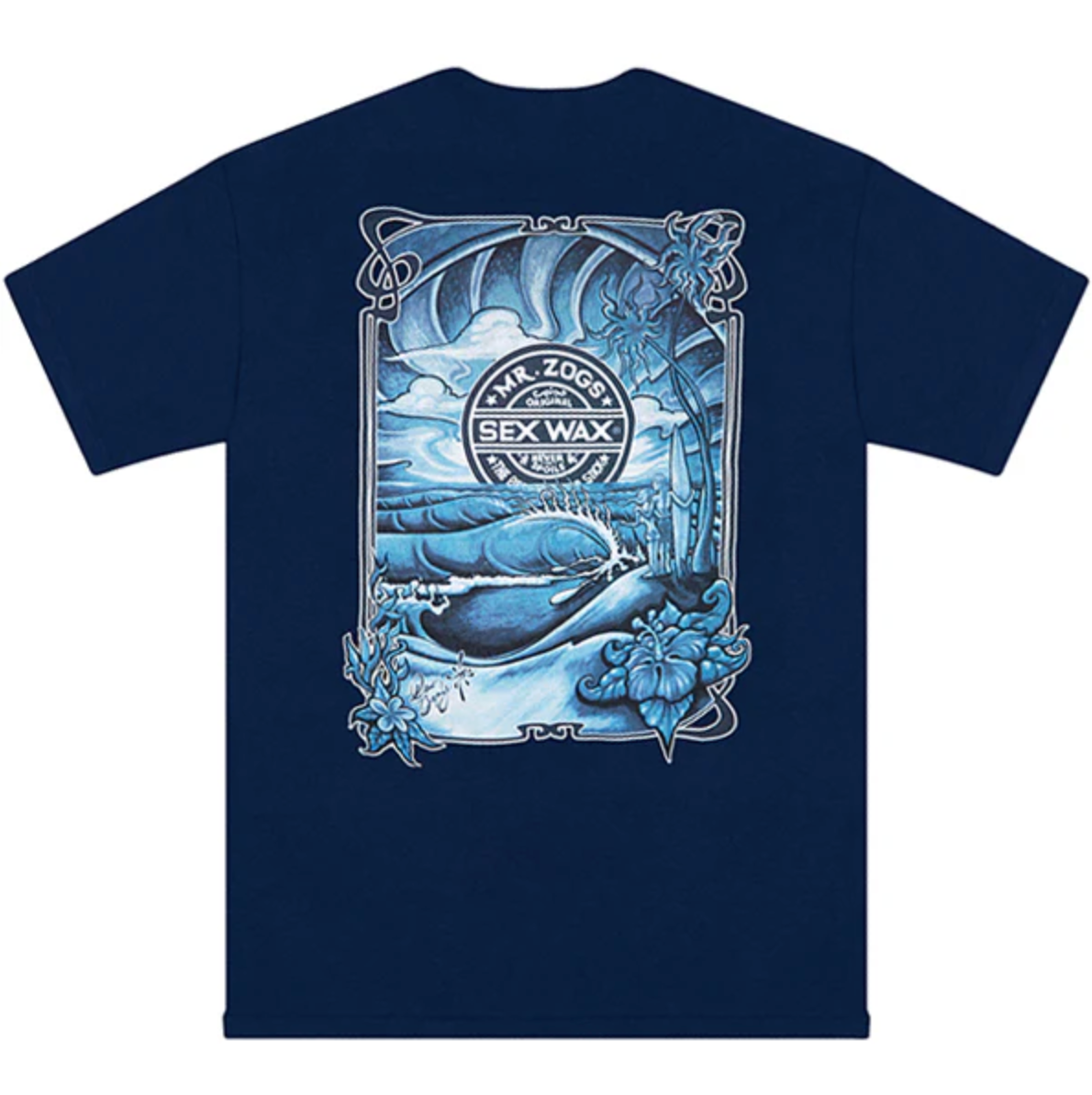Sexwax Sun Rise T-Shirt - Navy