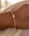 Pineapple Island Mauna Loa Shell Bracelet - Peach