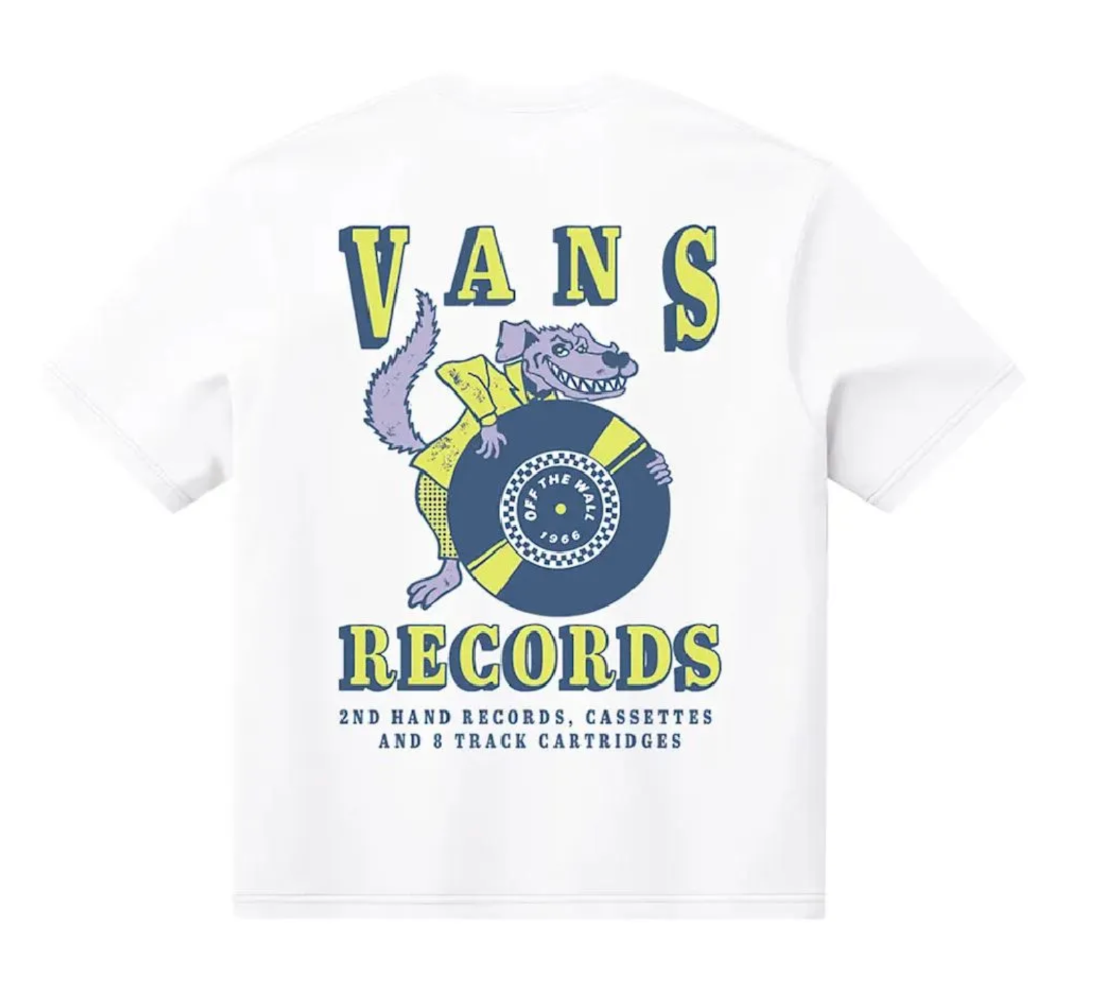 Vans Mens Recordings Short Sleeve T-Shirt - White