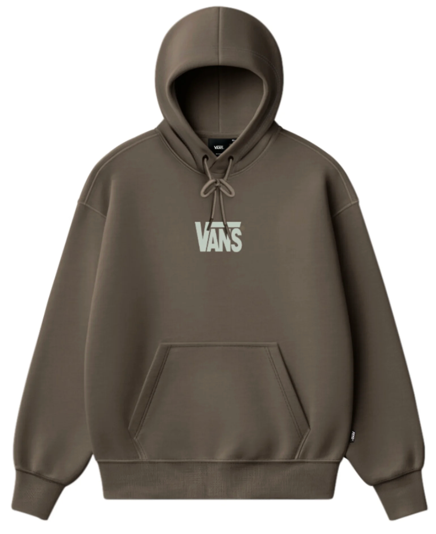 Vans Mens Stretch Logo Pullover Hoodie - Vintage Cocoa