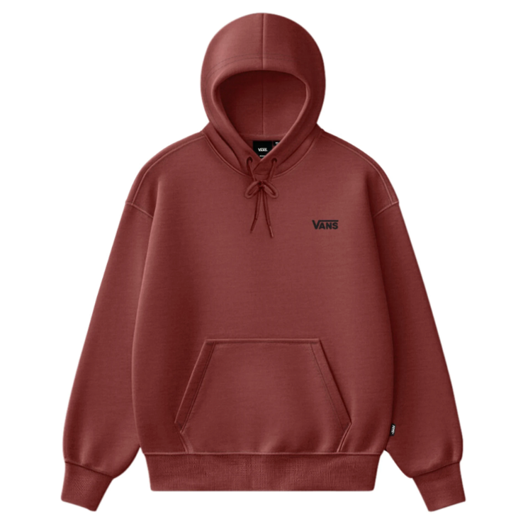Vans Mens Left Chest II Pullover Hoodie - Poppy Ember
