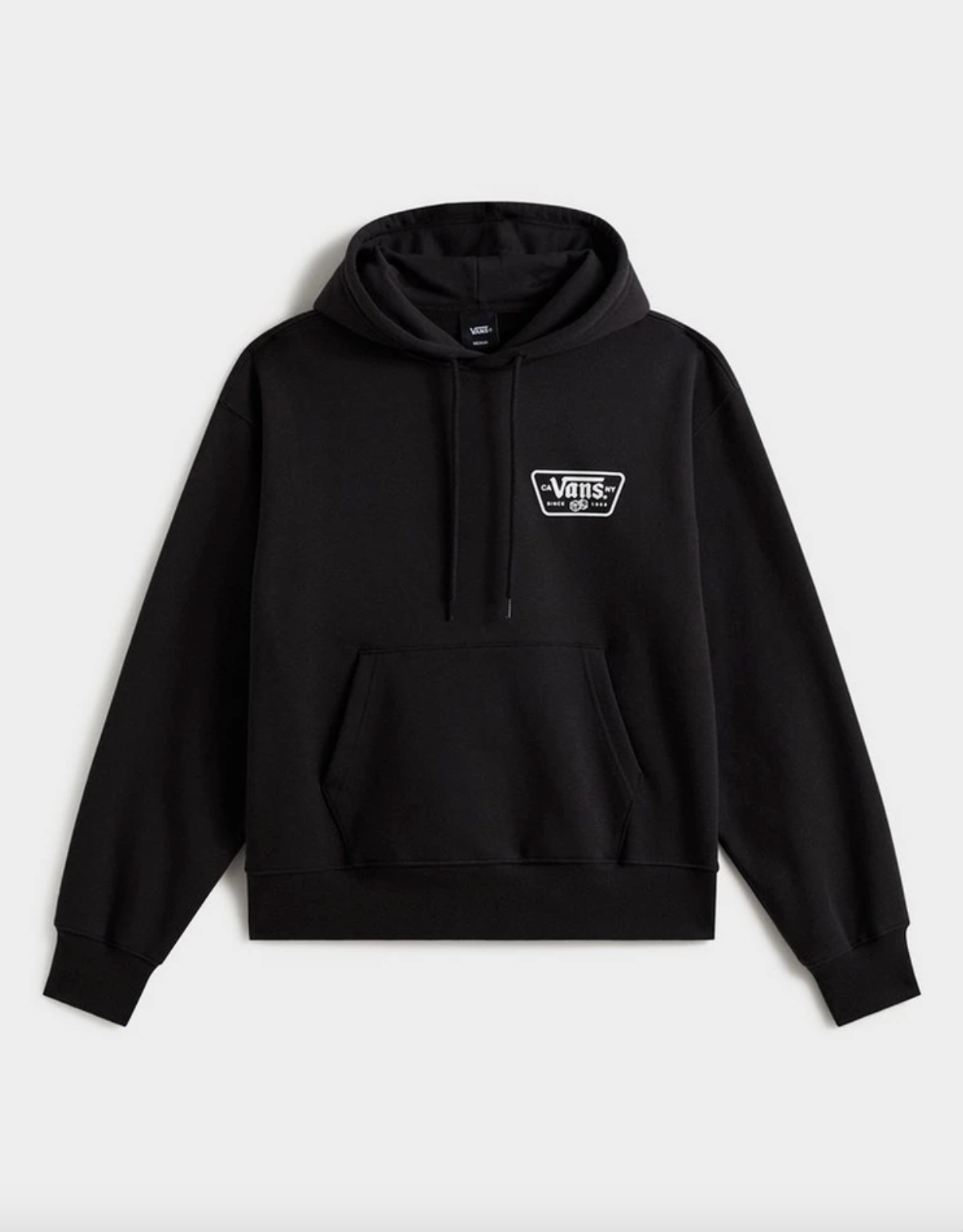 Vans Mens Knu Patch Pullover Hoodie - Black