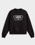 Vans Mens Knu Patch Crew - Black
