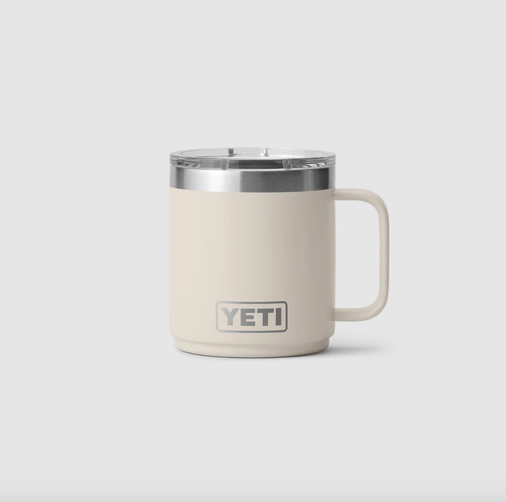 Yeti Rambler 10oz (296 ml) Stackable Mug With DuraSip™ Ceramic Lining - Cape Taupe