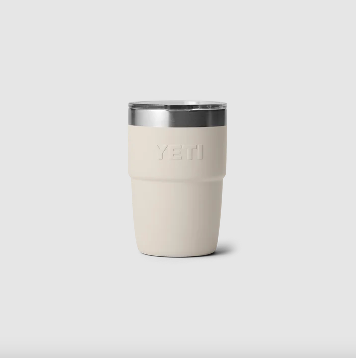 Yeti Rambler 8oz (237 ml) Stackable Cup With DuraSip™ Ceramic Lining - Cape Taupe