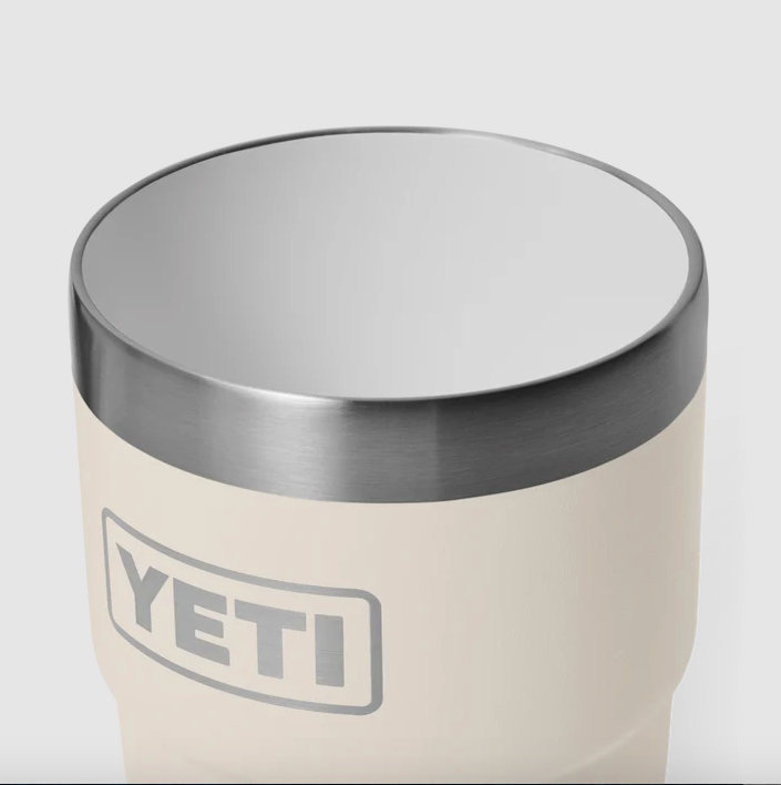 Yeti Rambler 8oz (237 ml) Stackable Cup With DuraSip™ Ceramic Lining - Cape Taupe