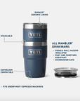 Yeti Rambler 8oz (237 ml) Stackable Cup With DuraSip™ Ceramic Lining - Cape Taupe