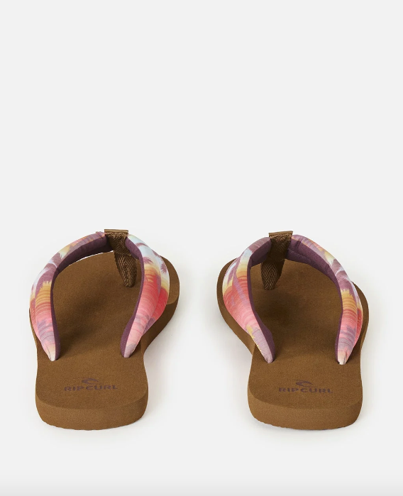 Rip Curl Womens Freedom Bloom Open Toe Sandals - Dark Plum - ManGo Surfing