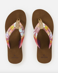 Rip Curl Womens Freedom Bloom Open Toe Sandals - Dark Plum - ManGo Surfing