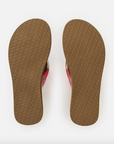 Rip Curl Womens Freedom Bloom Open Toe Sandals - Dark Plum - ManGo Surfing