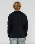 Rusty Mens Jetsetter Long Sleeve T-Shirt - Black