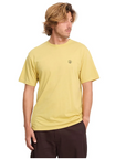 Volcom Circle Blanks Short Sleeve T-Shirt - Mustard