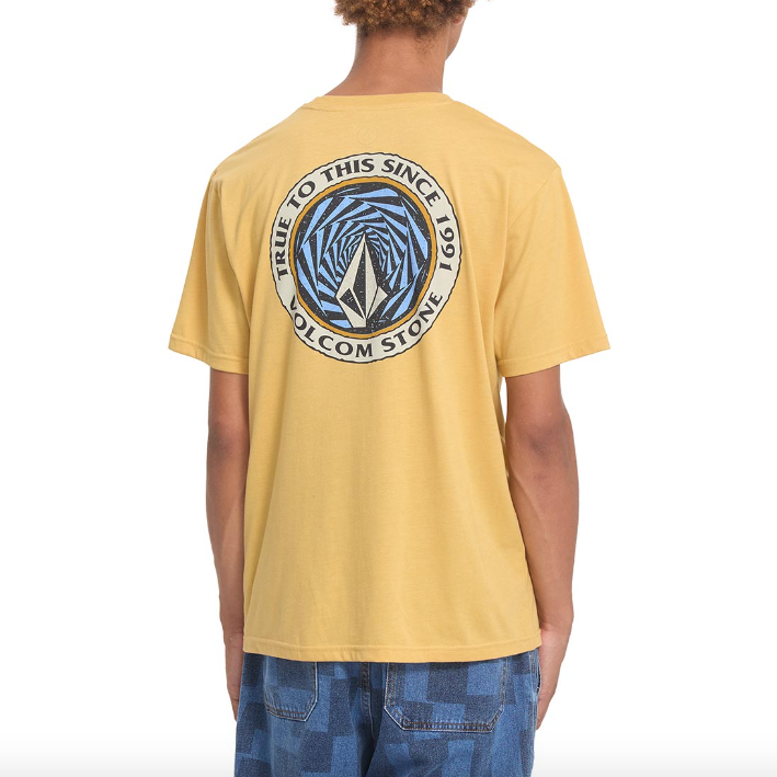 Volcom Ringstone Short Sleeve T-Shirt - Mustard