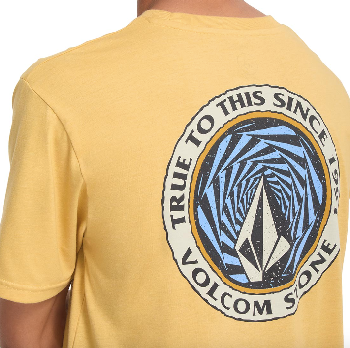 Volcom Ringstone Short Sleeve T-Shirt - Mustard