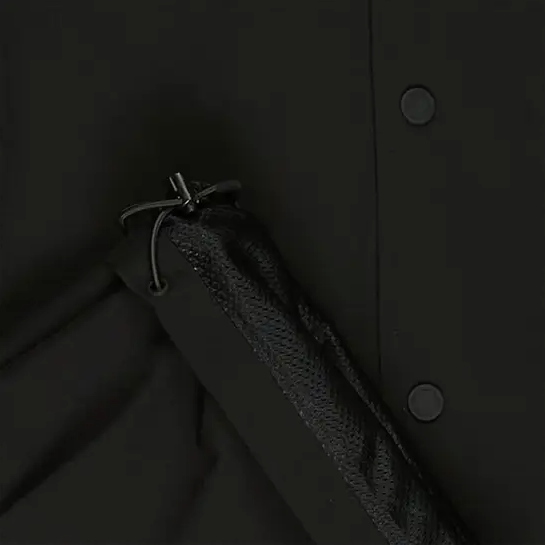 T&amp;C Surf Designs Nylon Hooded Coach Jacket - Black
