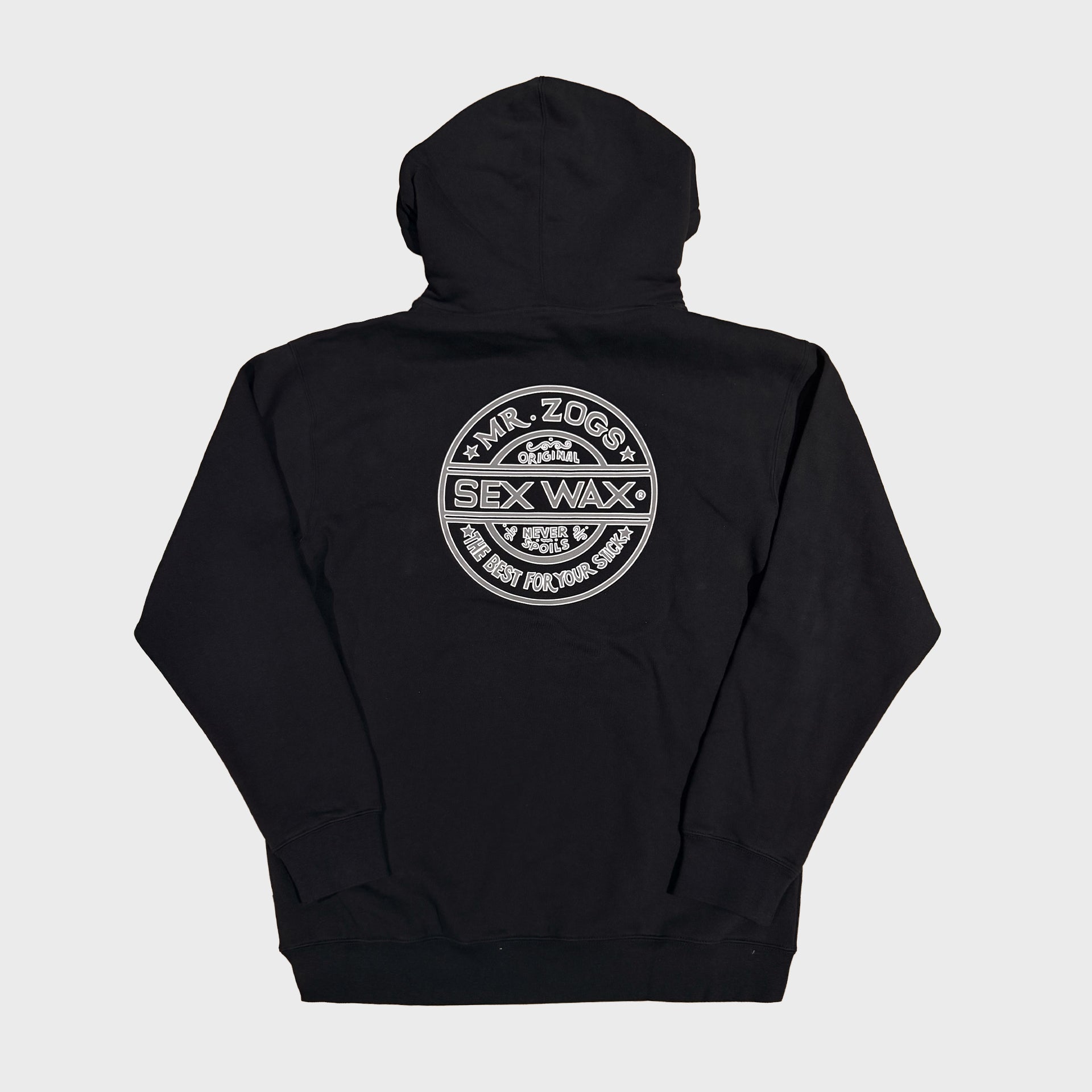 Sexwax Mens Pullover Hoodie - Black – ManGo Surfing